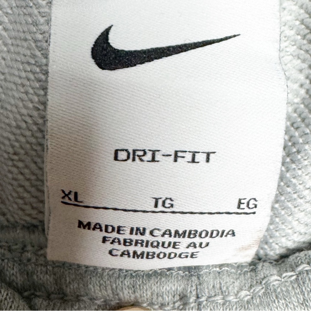 Nike Dri-FIT Standard Issue Joggers Pants Gray Mens Size XL - Picture 12 of 16